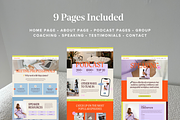Squarespace Template Coach Website, a Squarespace Template by GoLive Website Templates (Thumbnail 4 of 13)