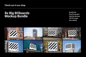 Big City Billboard Mockup