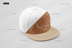 Snapback, Cap Mockup Set V.1