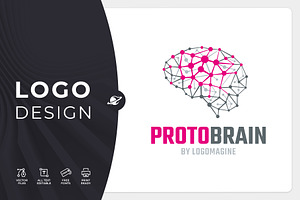 Proto Brain Logo Template