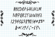 Kat Scratch Font, a Sans Serif Font by Kat Hubbs (Thumbnail 3 of 5)