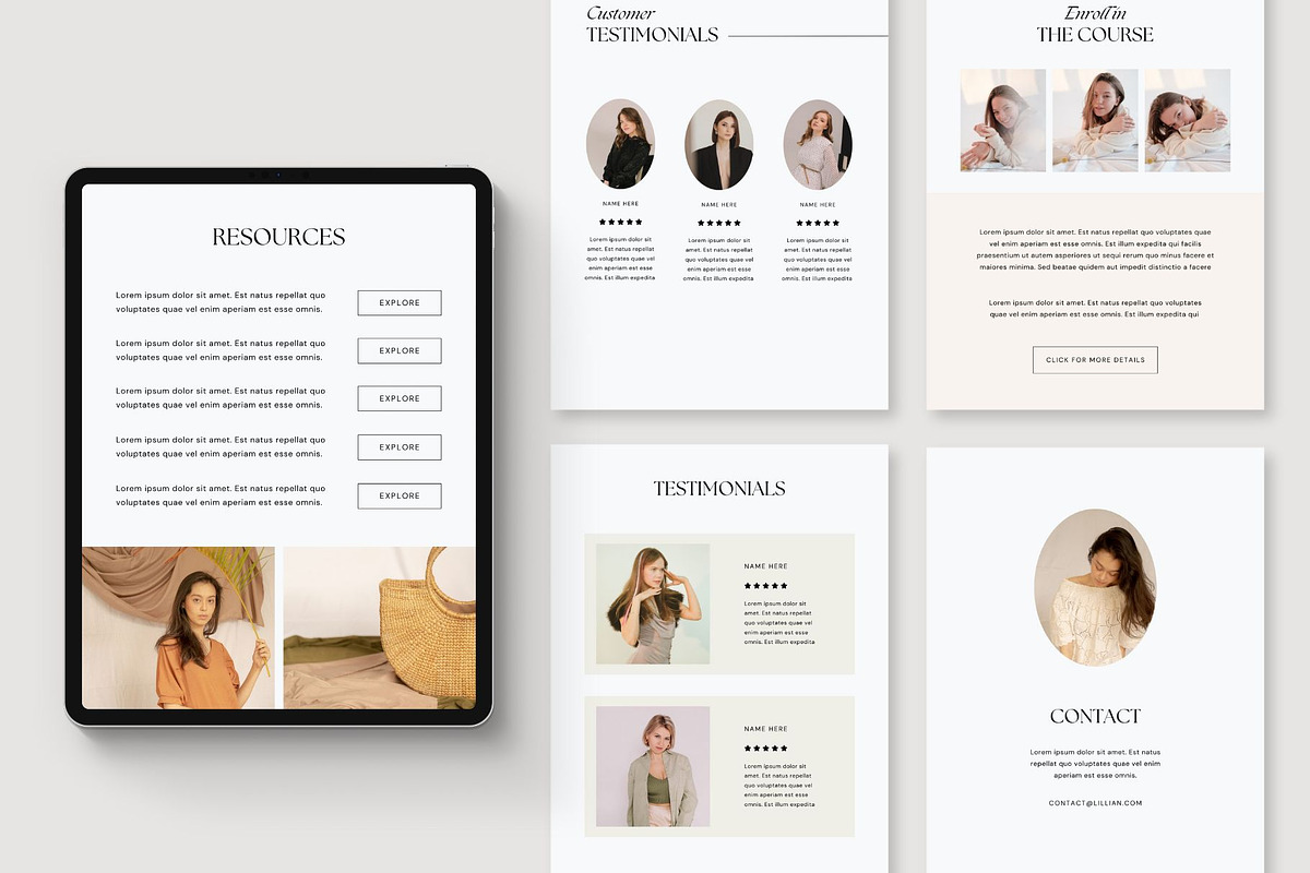 LUCID Coach Workbook Template CANVA, a Print Template by BoldNStudio (Photo 9 of 10)