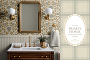 Farmhouse Damask Pattern Set Sage, a Pattern Graphic by Eclectic Anthology (Thumbnail 11 of 13)