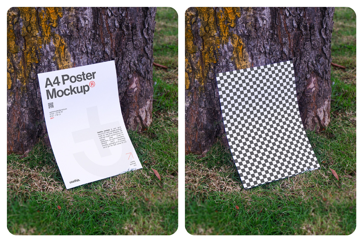 Outdoor A4 Poster Mockup Collection, an Advertising Mockup by Usethis Mockup (Photo 3 of 7)