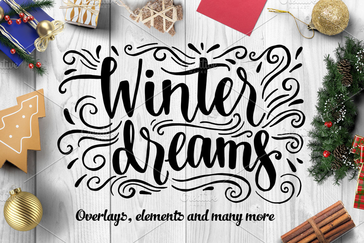 Winter dreams - design set, an Object Graphic by Beauty Drops (Photo 1 of 6)