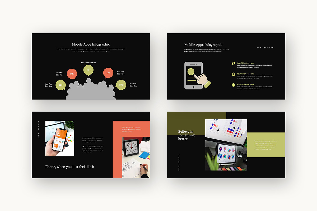 Tvoo : Mobile App Google Slides, a Presentation Template by Punkl Camp (Photo 13 of 16)