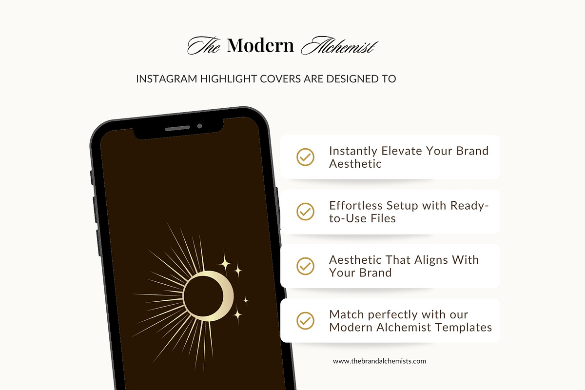 Modern Alchemist Highlight Covers, a Social Media Template by The Brand Alchemists (Photo 3 of 9)
