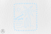 Summer Vibes PNG Sublimation, an Illustration by Libby Wishes (Thumbnail 1 of 5)