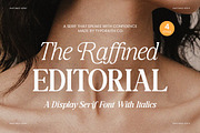 The Raffined Serif | Editorial Font, a Serif Font by Typoraith Co (Thumbnail 1 of 12)