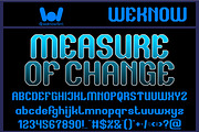The Time font, a Font by weknow (Thumbnail 2 of 8)