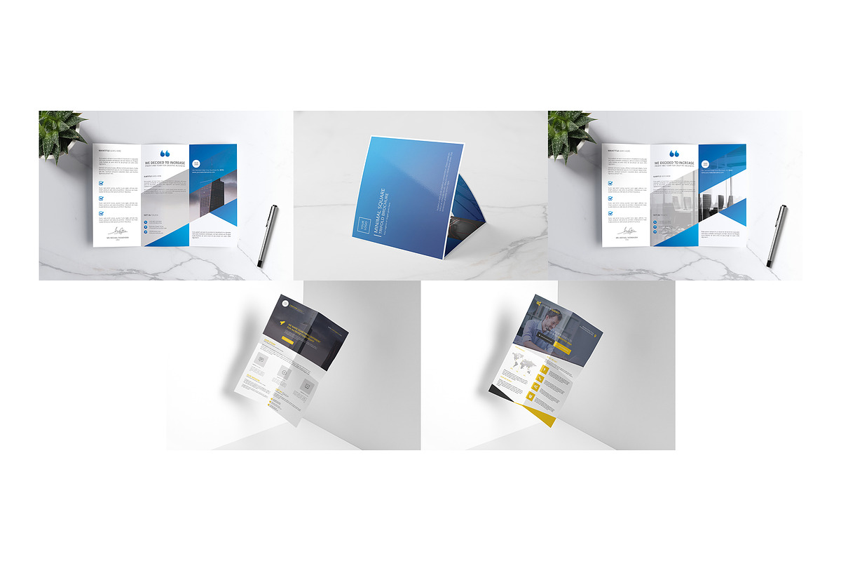 Fold& Flyer Brochure Bundle, a Brochure Template by Loc Tropis (Photo 4 of 6)