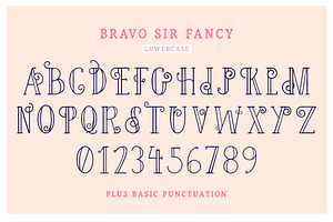 Bravo Sir Font Family