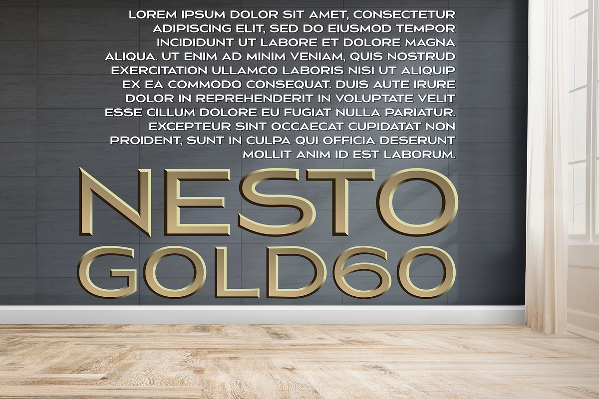 Nesto Metals, a Font by glukfonts (Photo 5 of 10)
