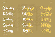 Vintage Stages, a Script Font by Ditatype (Thumbnail 2 of 11)