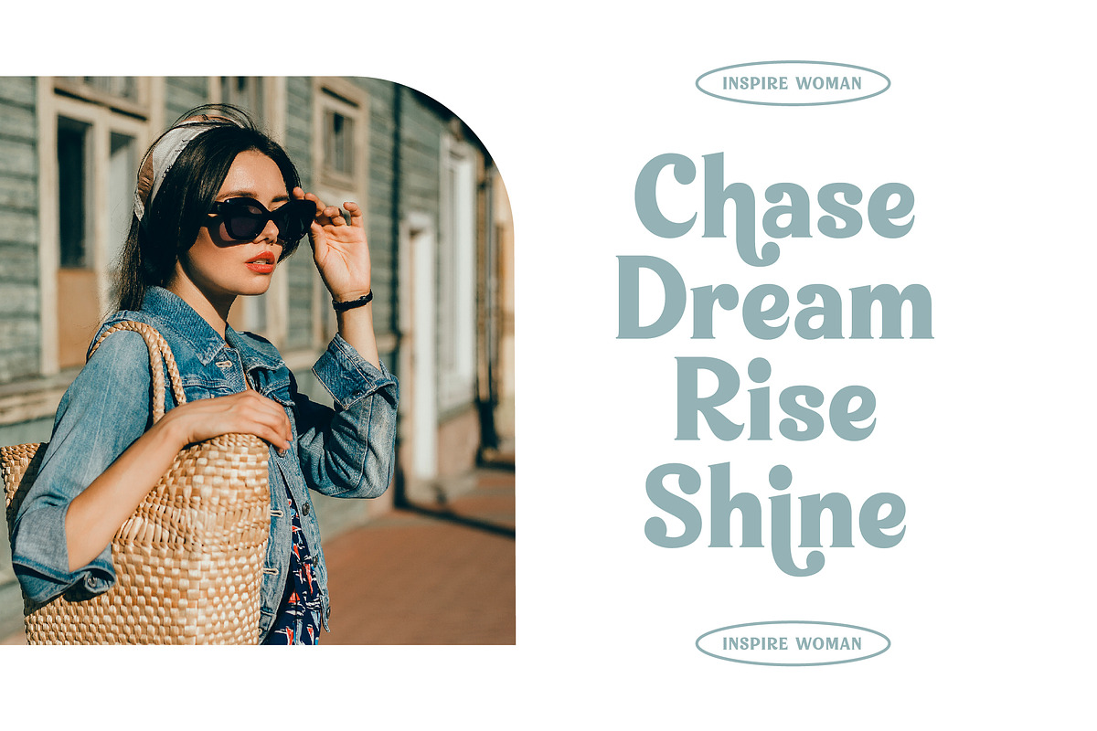 Dream Waves Retro Display Serif, a Serif Font by timelesstype.co (Photo 7 of 20)