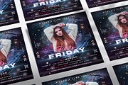 Friday Party Flyer, Nightclub Flyer, a Flyer Template by Artphic (Thumbnail 2 of 4)