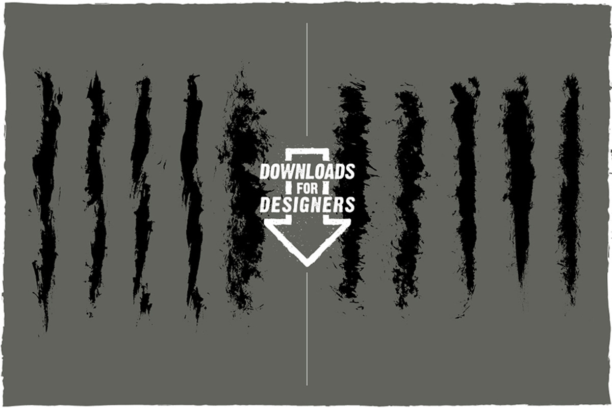 Strokes and Streaks - Vector pack, a Texture Graphic by Downloads for Designers (Photo 6 of 9)