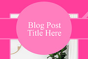 Pink Pinterest Pin Templates, a Social Media Template by Delux Designs (DE), LLC (Thumbnail 5 of 5)