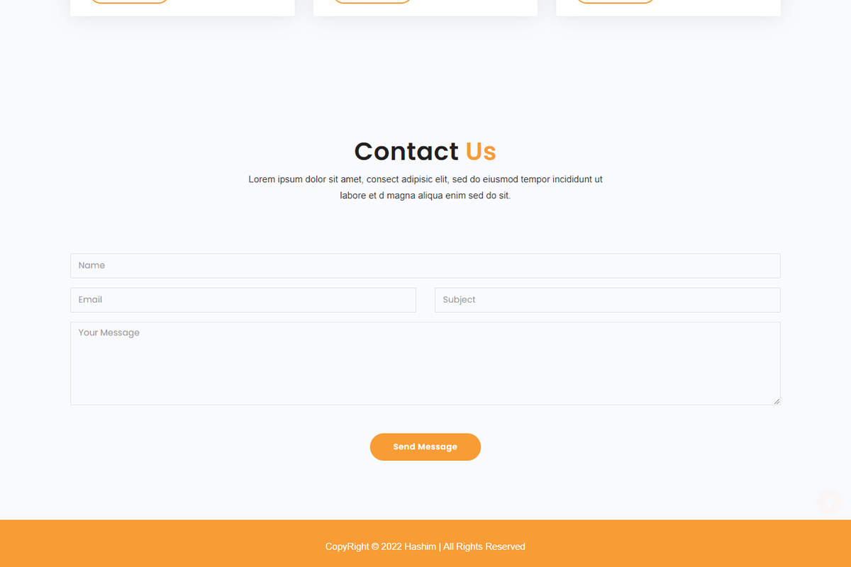 Developer Portfolio HTML Template, a Bootstrap Template by Themeplaza (Photo 7 of 7)