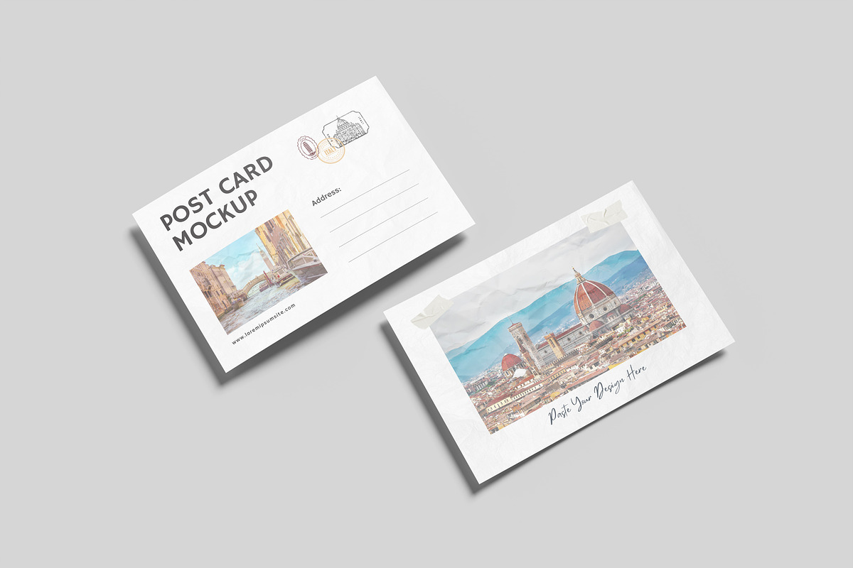 Postcard Mockup, a Packaging Mockup by Hazzpro_Std (Photo 3 of 5)