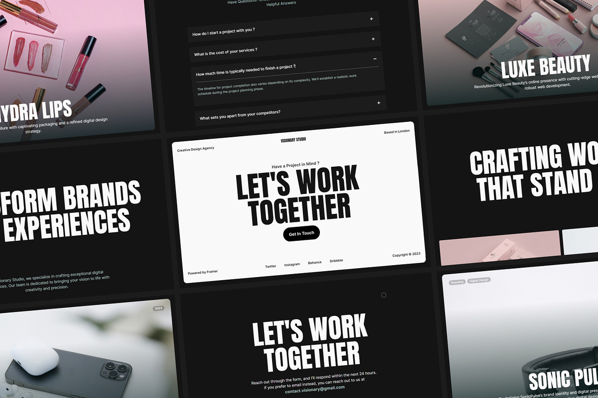 Visionary- Agency Framer Template, an UI Kit Template by rizal_yustriadi (Photo 4 of 16)