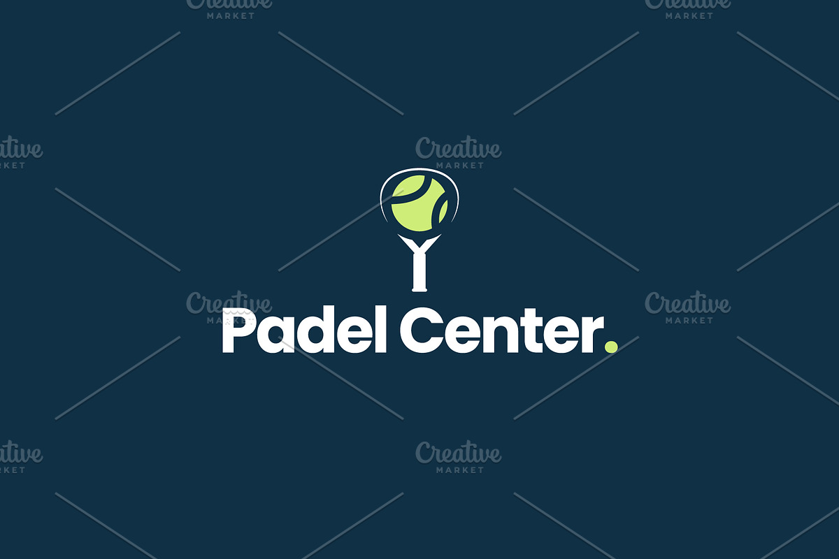 Padel Center Sport Club Modern Logo, a Branding & Logo Template by Dyn Studio (Photo 1 of 2)