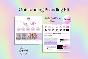 Canva Pastel Branding Kit