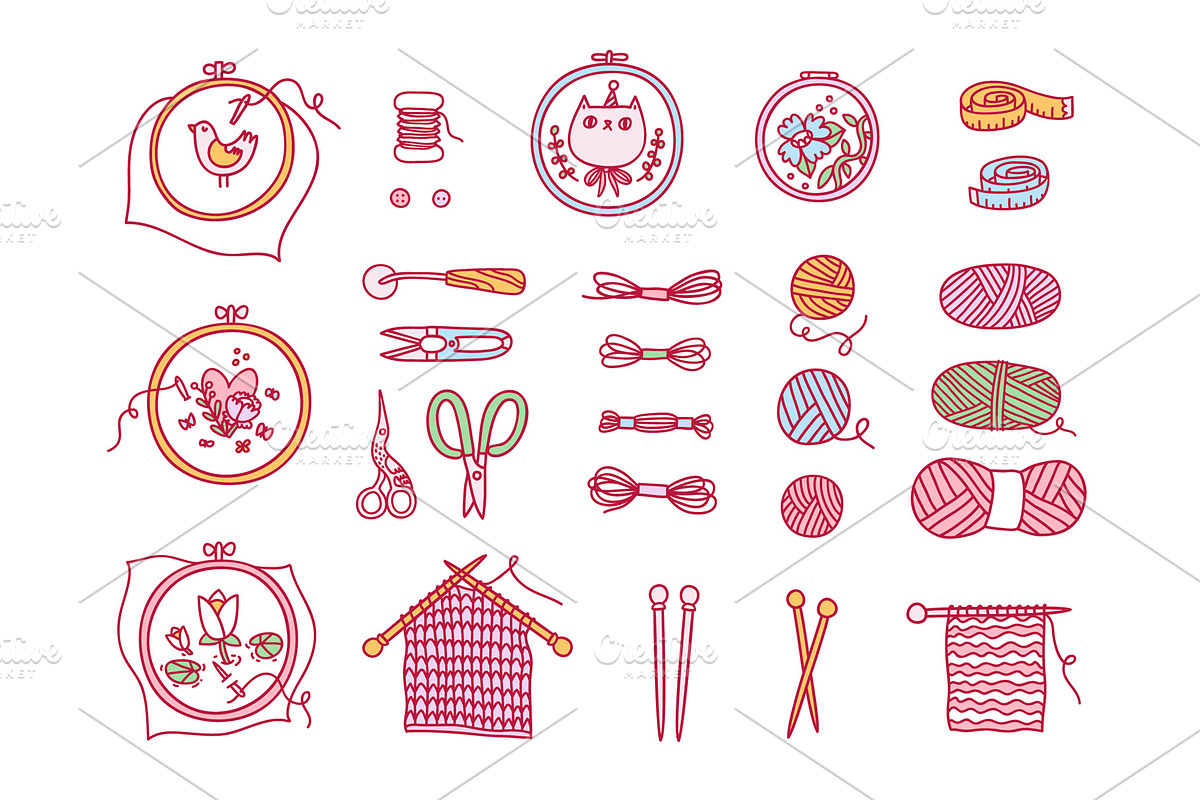 Knit and stitch, a Texture Illustration by Stolenpencil (Photo 2 of 5)