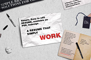 Visual Resume - Basic, a Resume Template by BrandKick (Thumbnail 5 of 5)