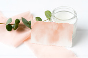 Cream ombre watercolor, a Texture Graphic by GraphicRain (Thumbnail 4 of 7)
