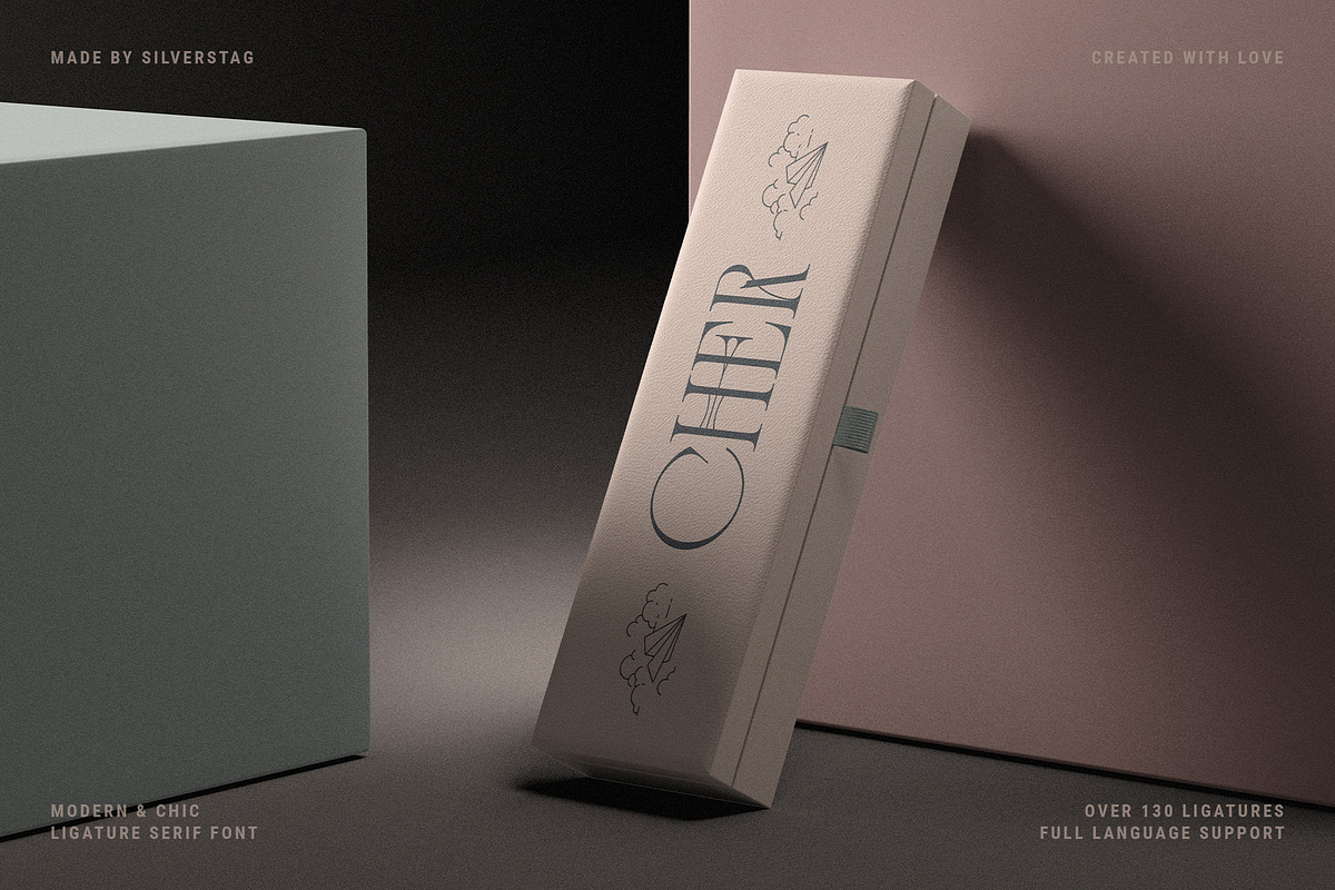 Cosmic Solace - Ligature Serif Font, a Serif Font by SilverStag Type Foundry (Photo 14 of 16)