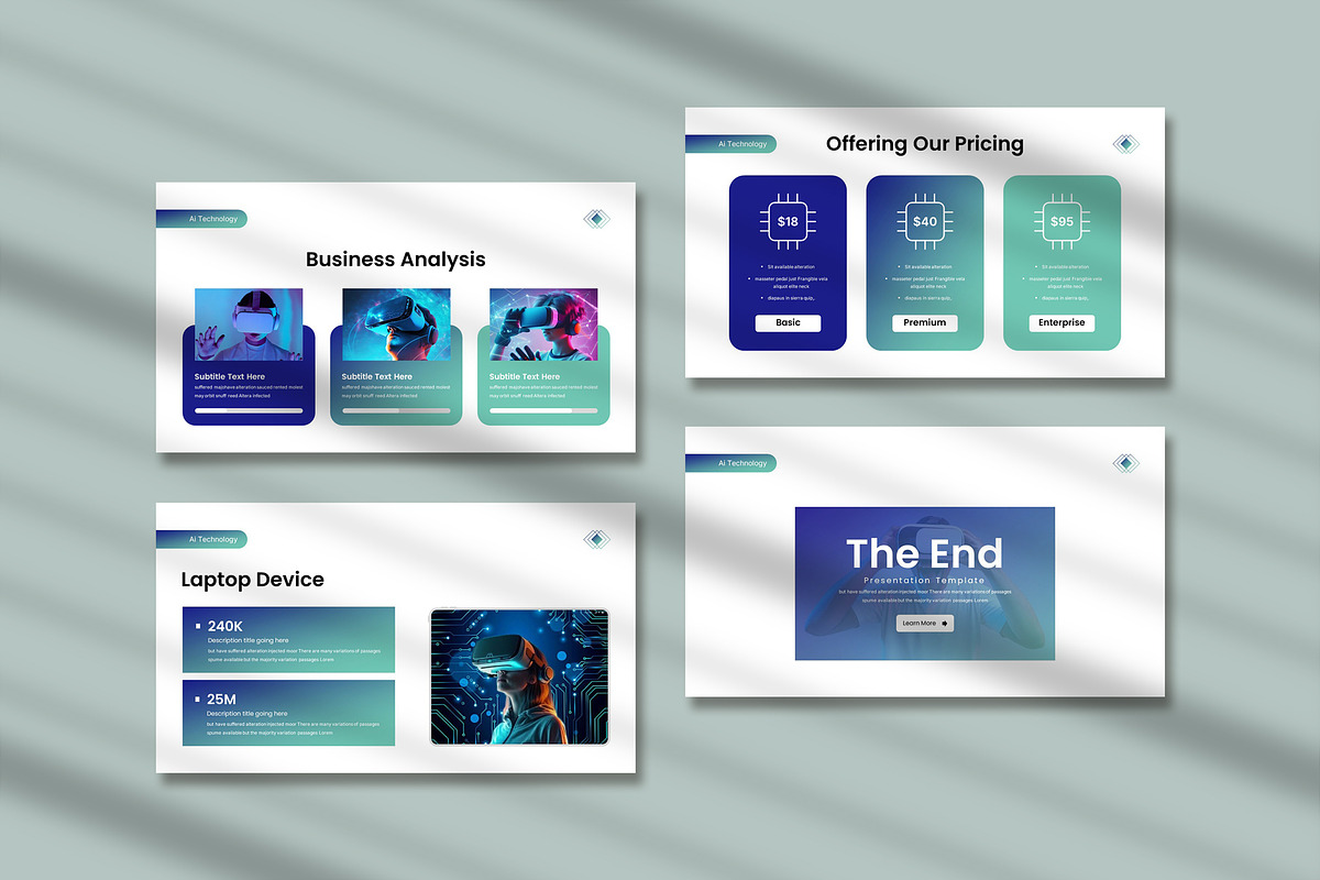 Ai Artificial Technology Template preview 2