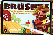 The Farmer’s Procreate Brushes, a Brush Add-On by Leonard Posavec (Thumbnail 1 of 10)