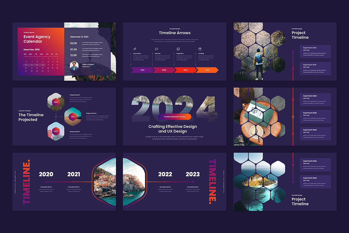 HEXA Presentation Template Design, a Presentation Template by Rocketstill (Photo 9 of 16)