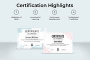 Certificate of Completion Template, a Print Template by Snapybiz (Thumbnail 9 of 20)