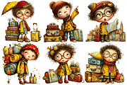 Quirky Tourist Boy Clipart, an Illustration by Pixels.Craft (Thumbnail 4 of 5)