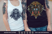 Black panthers tattoo, a Background Graphic by intueri (Thumbnail 4 of 12)