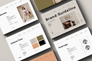Brand Guideline Brochure Template, a Brochure Template by PrintIdea