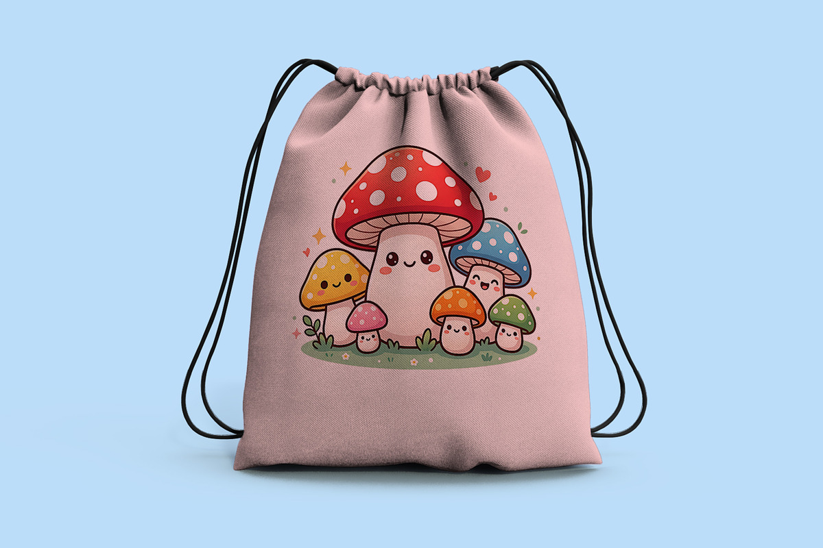 Cute Mushroom Png, an Object Illustration by Forhadx5 (Photo 8 of 11)
