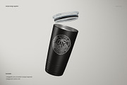 20oz Stainless Steel Tumbler Mockup, a Cups & Container Mockup by creatsy5 (Thumbnail 7 of 17)