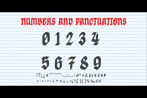 Eticav- Handwritten Blackletter Font