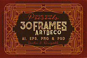 SALE Art Deco Toolkit, a Background Graphic by Cruzine (Thumbnail 78 of 111)