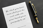 Loving Signature -A Handwritten Font, a Handwritten Font by Ainun Jinan (Thumbnail 5 of 8)