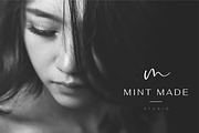55 Minimalist Luxe Logos, a Branding & Logo Template by Mint Made (Thumbnail 17 of 17)