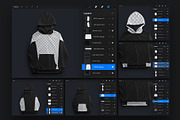 Mockup Oversize Hoodie For Procreate, a Hoody Mockup by Grow Design Craft Studio (Thumbnail 8 of 9)