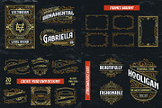 Vintage Font Bundle & Ornaments, a Font by Arterfak Project (Thumbnail 11 of 13)