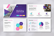 Marketing Plan Presentation Template, a Presentation Template by Slide_Genius1 (Thumbnail 2 of 9)