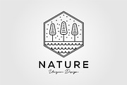 abstract fir and pine tree logo, an Icon by Rizkaarishandy_shop (Thumbnail 2 of 2)