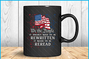 U.S. Flag Patriot Quote SVG PNG, a Graphic by Creativeusart (Thumbnail 3 of 4)