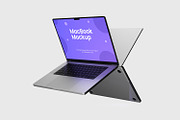 MacBook Mockup – 3 Scene, a Mockup by Alolieli Studio (Thumbnail 3 of 4)